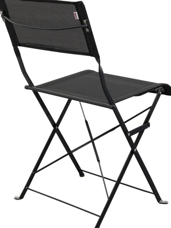 Tuolit>KARE Design Balcony Taitettava Tuoli Musta Ulkokaluste (2/Setti)