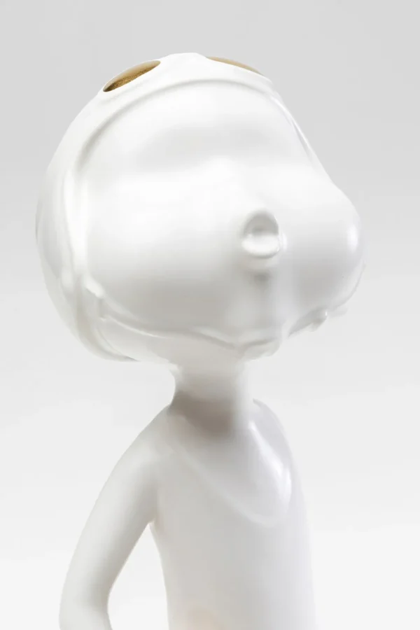 Koriste-Esineet>KARE Design Ball Girl Tyttö Koriste-esine Valkoinen 41cm