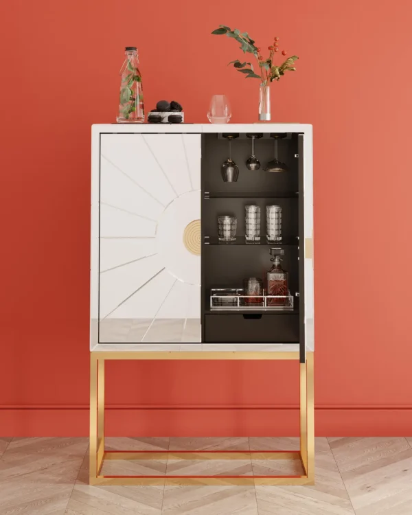 Baarit>KARE Design Bar Cabinet Queen Baarikaappi 91x147cm