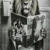 Taulut | Olohuone>KARE Design Bath Lion Leijona Lasitaulu 60x80cm