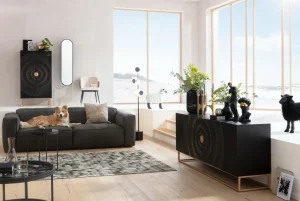 Jalalliset Koriste-Esineet>KARE Design Bathilde Pässi Musta 48cm