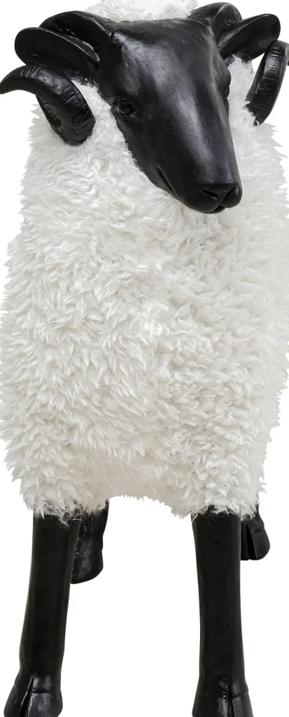Jalalliset Koriste-Esineet>KARE Design Bathilde Pässi Valkoinen 78cm