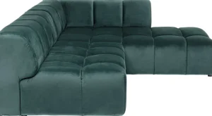Kulmasohvat>KARE Design Belami Kulmasohva - Samettia, Tummanvihreä, Oikea 265cm