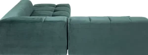 Kulmasohvat>KARE Design Belami Kulmasohva - Samettia, Tummanvihreä, Oikea 265cm