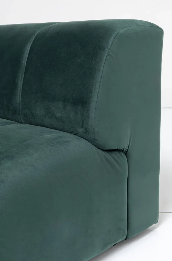 Kulmasohvat>KARE Design Belami Kulmasohva - Samettia, Tummanvihreä, Vasen 265cm