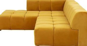 Olohuone | Kulmasohvat>KARE Design Belami Velvet Kulmasohva - Samettia, Meripihka, Vasen