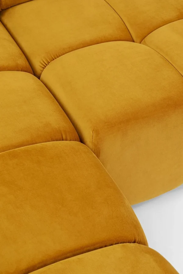 Olohuone | Kulmasohvat>KARE Design Belami Velvet Kulmasohva - Samettia, Meripihka, Vasen