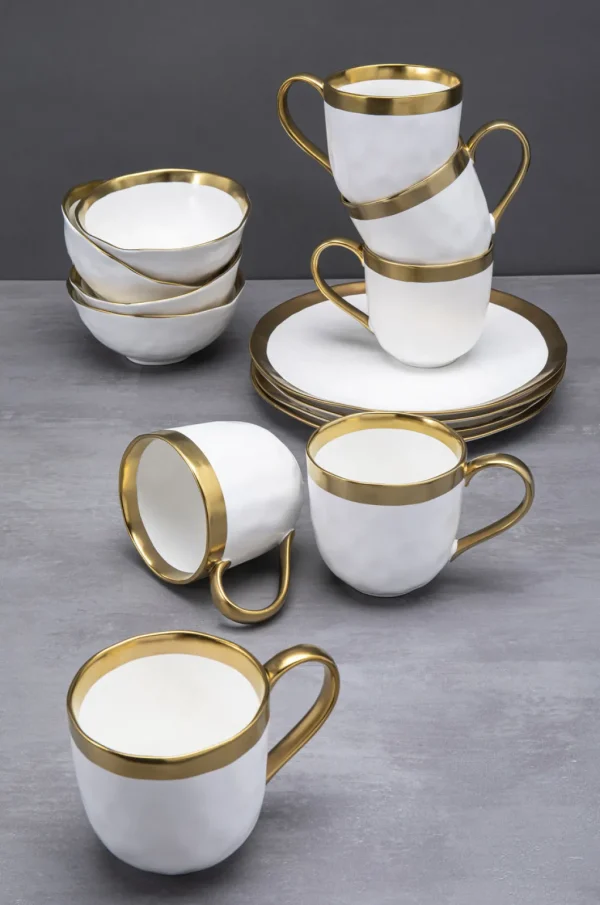 Mukit | Lautaset>KARE Design Bell Aamiaissetti (12/osaa)