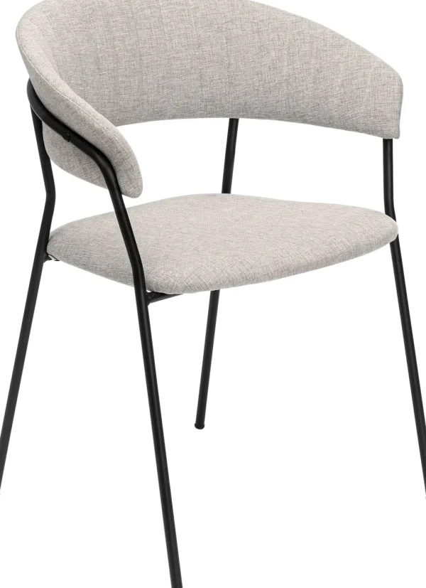 Tuolit>KARE Design Belle Tuoli Käsinojilla - Beige (2/Setti)