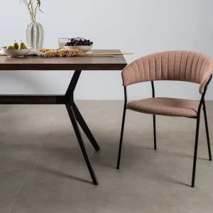 Tuolit>KARE Design Belle Tuoli Käsinojilla - Roosa (2/Setti)
