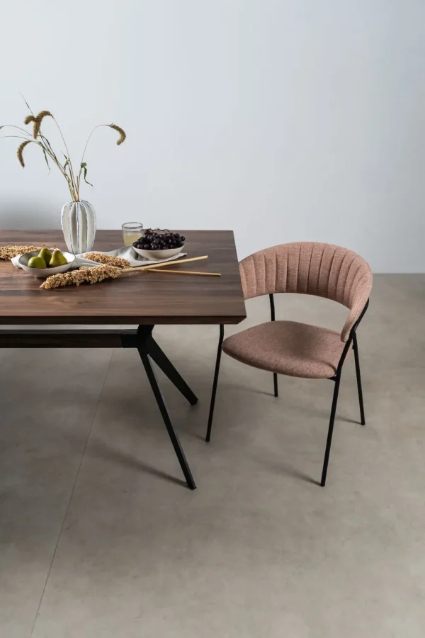 Tuolit>KARE Design Belle Tuoli Käsinojilla - Roosa (2/Setti)