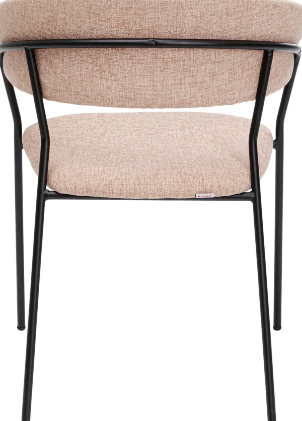 Tuolit>KARE Design Belle Tuoli Käsinojilla - Roosa (2/Setti)