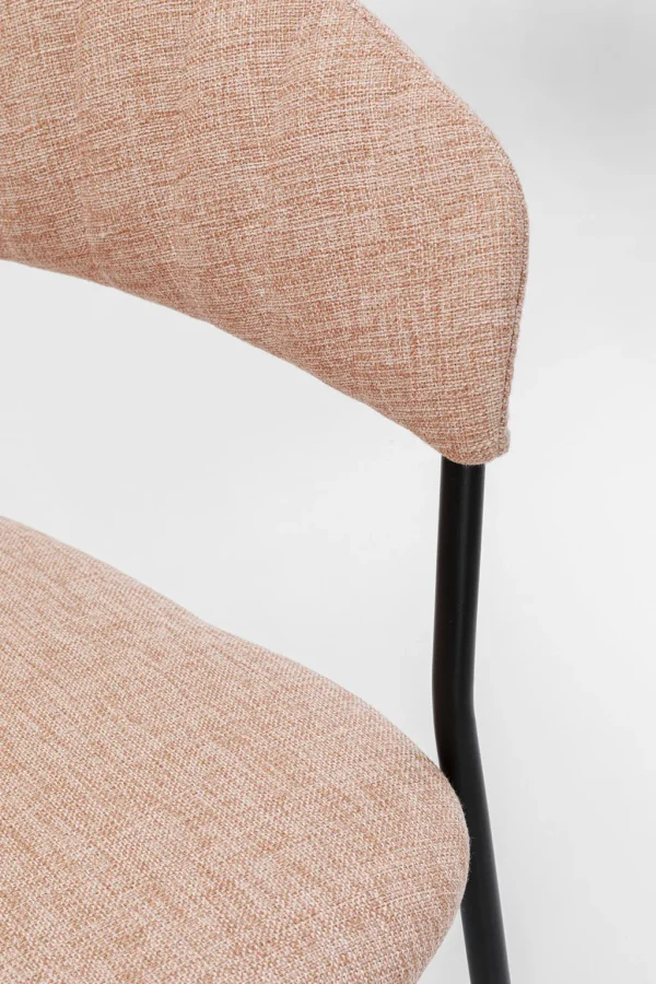 Tuolit>KARE Design Belle Tuoli Käsinojilla - Roosa (2/Setti)