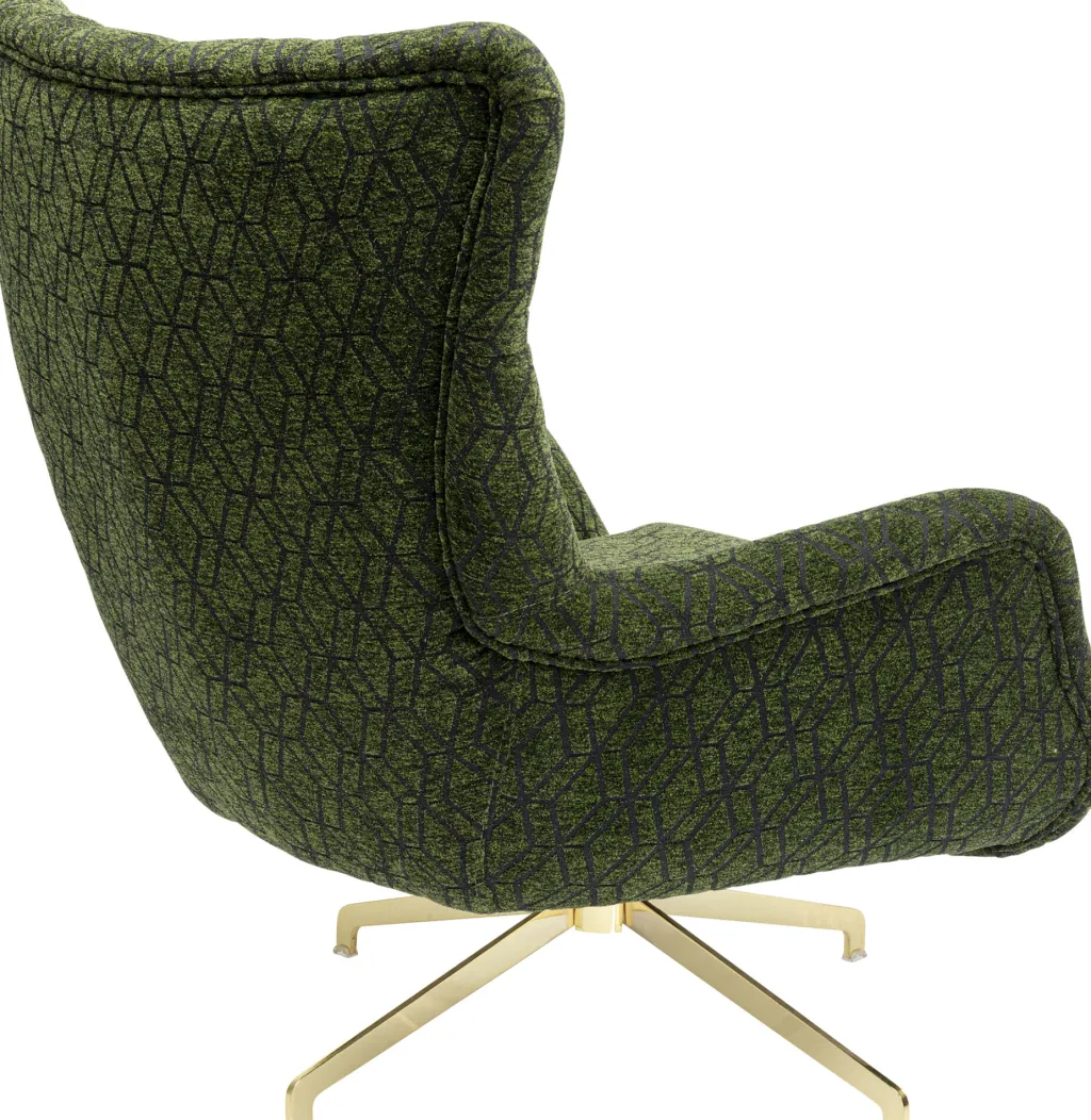 bellini_pyriv_nojatuoli_vihre_3.webp Nojatuolit>KARE Design Bellini Pyörivä Nojatuoli, Vihreä