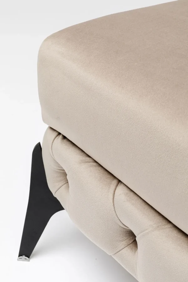 Rahit Ja Jakkarat>KARE Design Bellissima Rahi, Samettia, Taupe 80cm