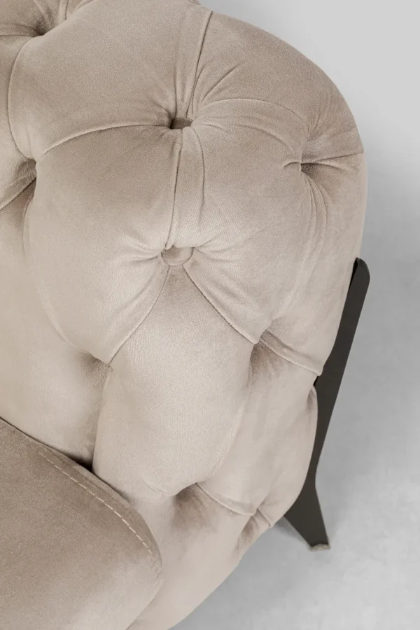 Sohvat>KARE Design Bellissima Sohva 2-istuttava - Sametti, Beige 200cm
