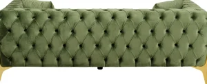 Sohvat | Olohuone>KARE Design Bellissima Sohva 2-istuttava - Sametti, Vihreä 200cm