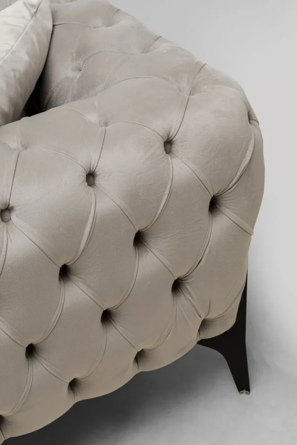 Olohuone | Kulmasohvat>KARE Design Bellissima Velvet Kulmasohva Taupe Vasen 180x240cm