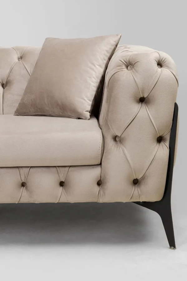 Olohuone | Kulmasohvat>KARE Design Bellissima Velvet Kulmasohva Taupe Vasen 180x240cm