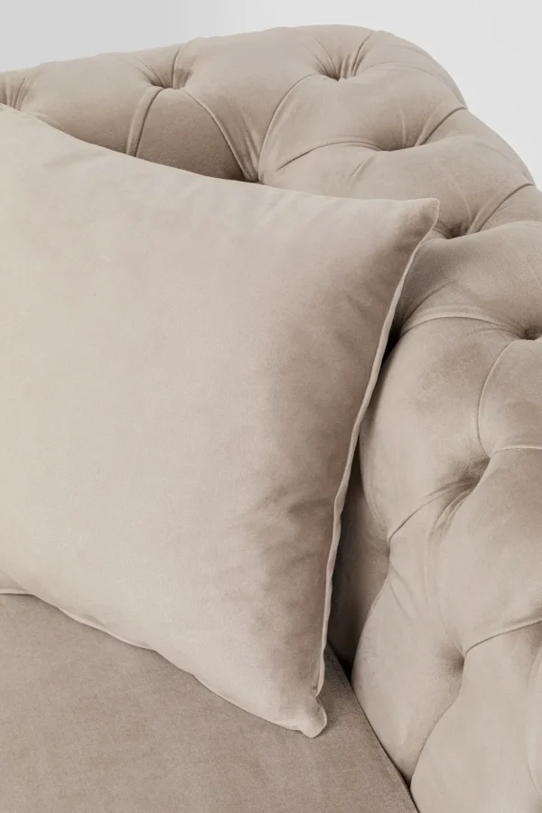 Olohuone | Kulmasohvat>KARE Design Bellissima Velvet Kulmasohva Taupe Vasen 180x240cm