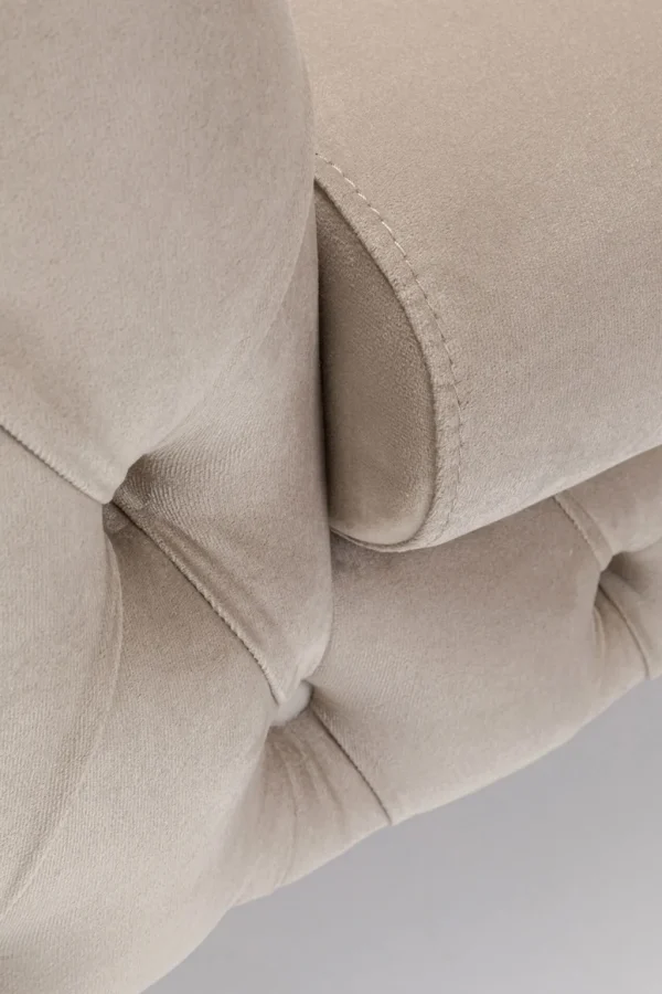 Nojatuolit>KARE Design Bellissima Velvet Nojatuoli, Sametti, Taupe 120cm