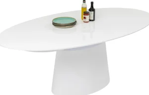 Pöydät>KARE Design Benvenuto Jatkettava Pöytä, Valkoinen 200(50)x110cm