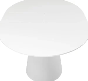 Pöydät>KARE Design Benvenuto Jatkettava Pöytä, Valkoinen 200(50)x110cm