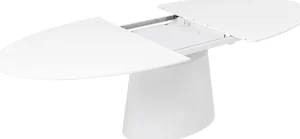 Pöydät>KARE Design Benvenuto Jatkettava Pöytä, Valkoinen 200(50)x110cm