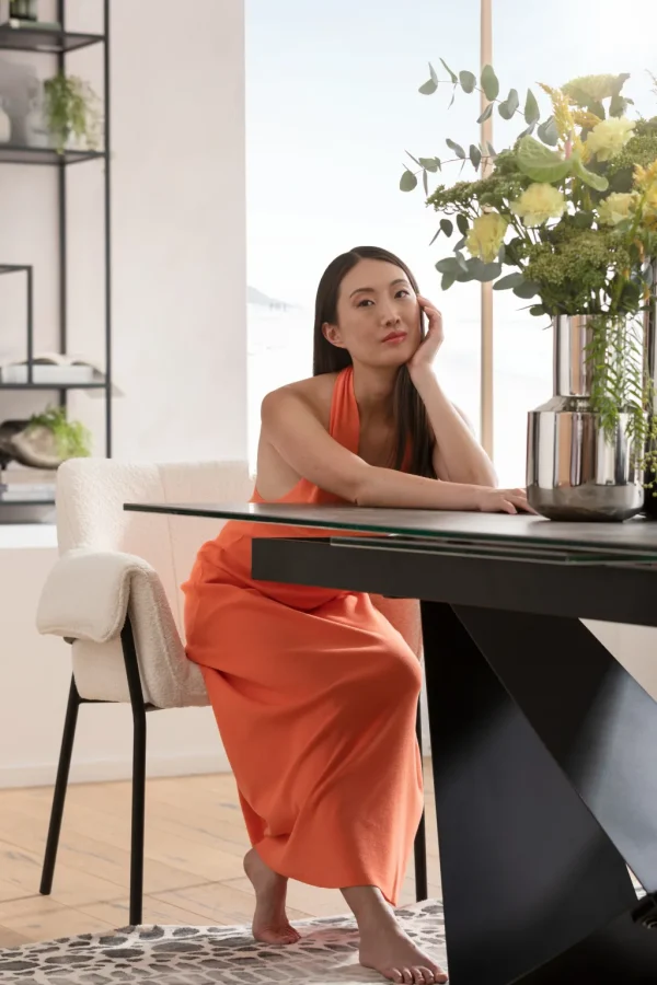 Tuolit>KARE Design Bess Tuoli Käsinojilla, Kermanvärinen