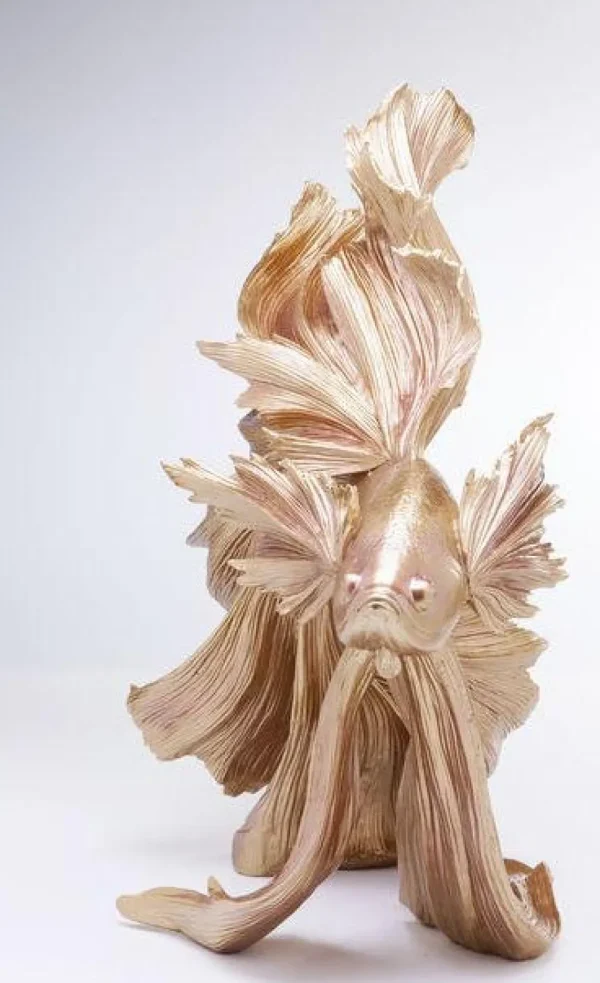 Koriste-Esineet>KARE Design Betta Fish Koriste-esine Kulta