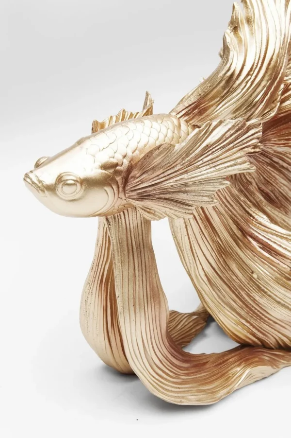 Koriste-Esineet>KARE Design Betta Fish Small Kala Koriste-esine, Kulta