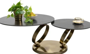 Sohvapöydät | Olohuone>KARE Design Beverly Gold Sohvapöytä Kulta 133x80cm