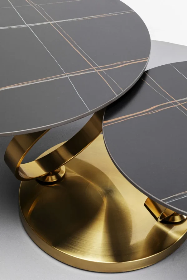 Sohvapöydät | Olohuone>KARE Design Beverly Gold Sohvapöytä Kulta 133x80cm