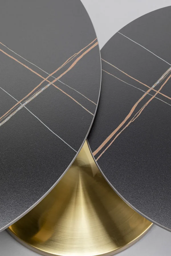 Sohvapöydät | Olohuone>KARE Design Beverly Gold Sohvapöytä Kulta 133x80cm
