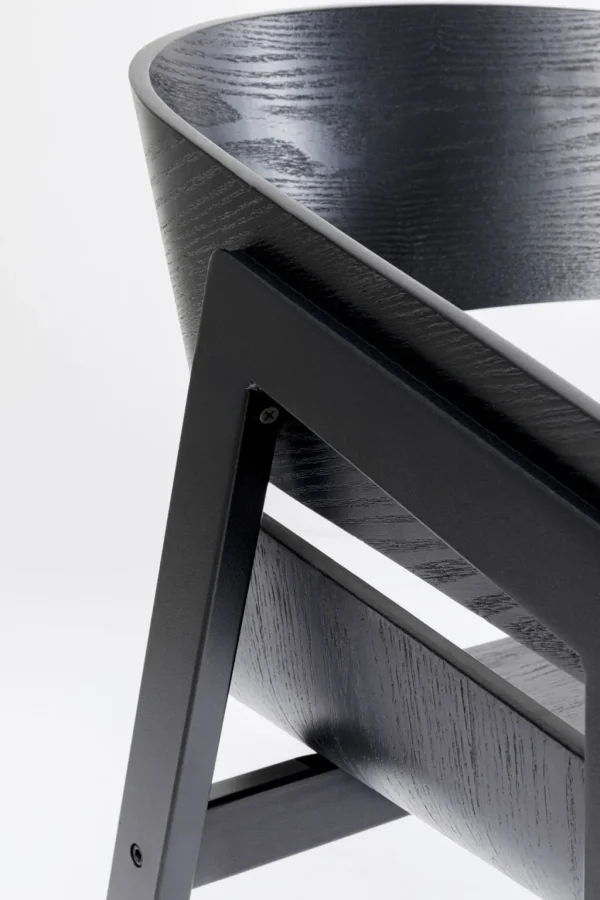 Tuolit>KARE Design Biarritz Tuoli Käsinojilla Musta