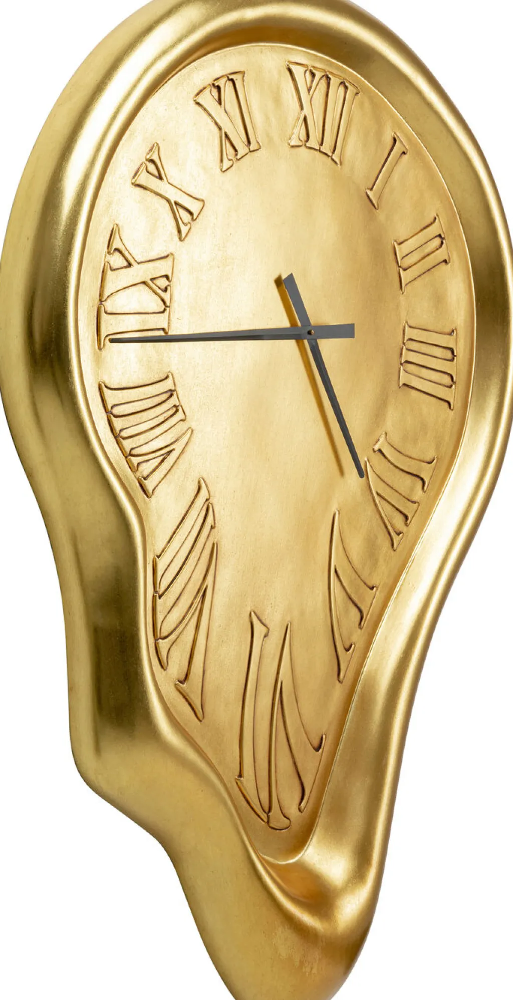 big_drop_gold_seinkello_xcm_1.webp Kellot>KARE Design Big Drop Gold Seinäkello 92x127cm