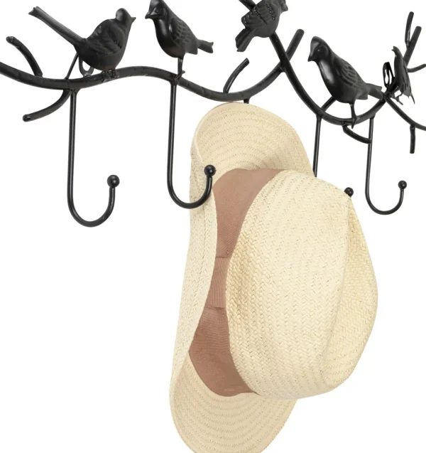 Seinänaulakot>KARE Design Birds Gossip Linnut Seinänaulakko, Musta 71cm