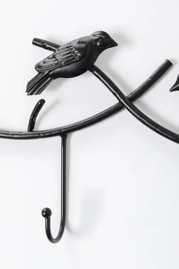 Seinänaulakot>KARE Design Birds Gossip Linnut Seinänaulakko, Musta 71cm