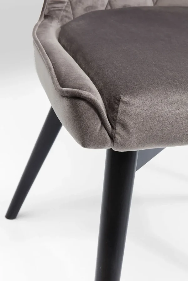Tuolit>KARE Design Black Marshall Velvet Tuoli Harmaa