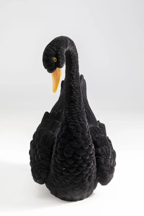 Koriste-Esineet>KARE Design Black Swan Musta Joutsen Koriste-esine 28cm