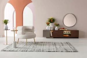 Peilit>KARE Design Bonita Seinäpeili, Musta Ø80cm