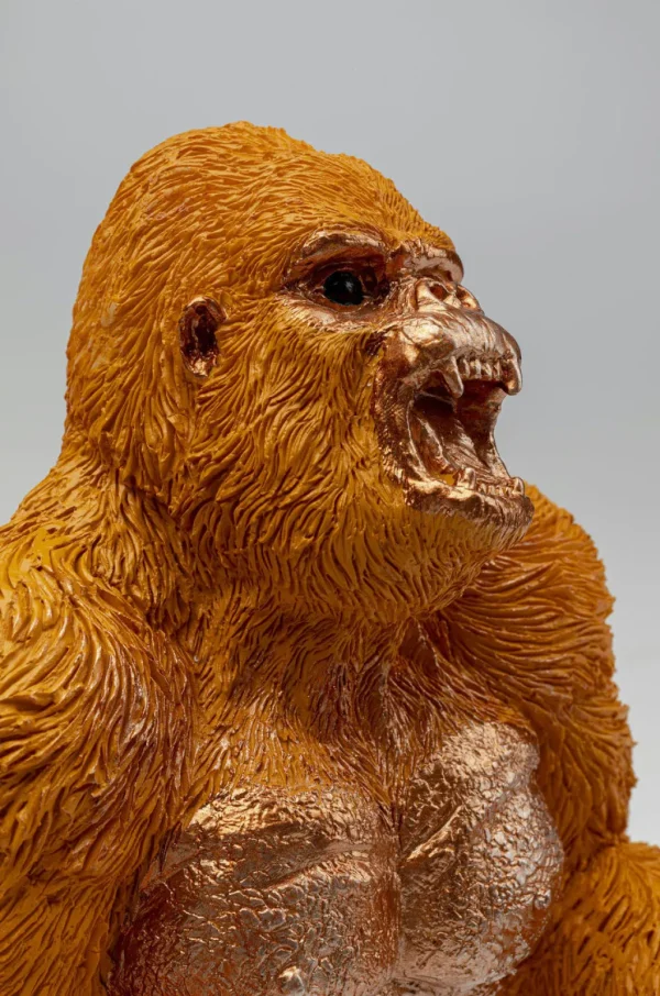 Kirjatuet>KARE Design Bookend Gorilla Orange (2/Set)