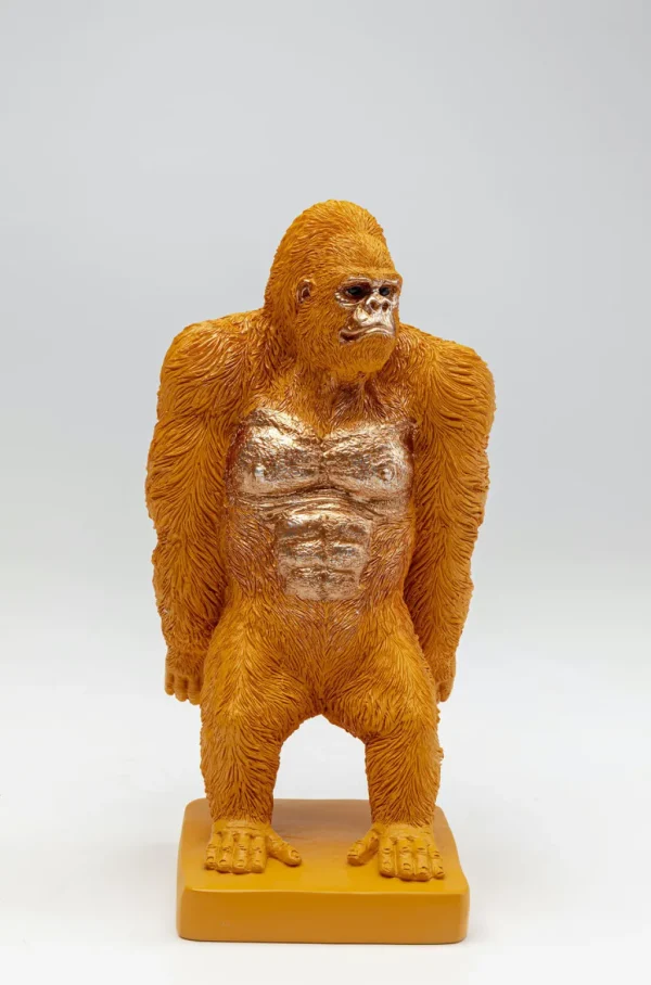 Kirjatuet>KARE Design Bookend Gorilla Orange (2/Set)