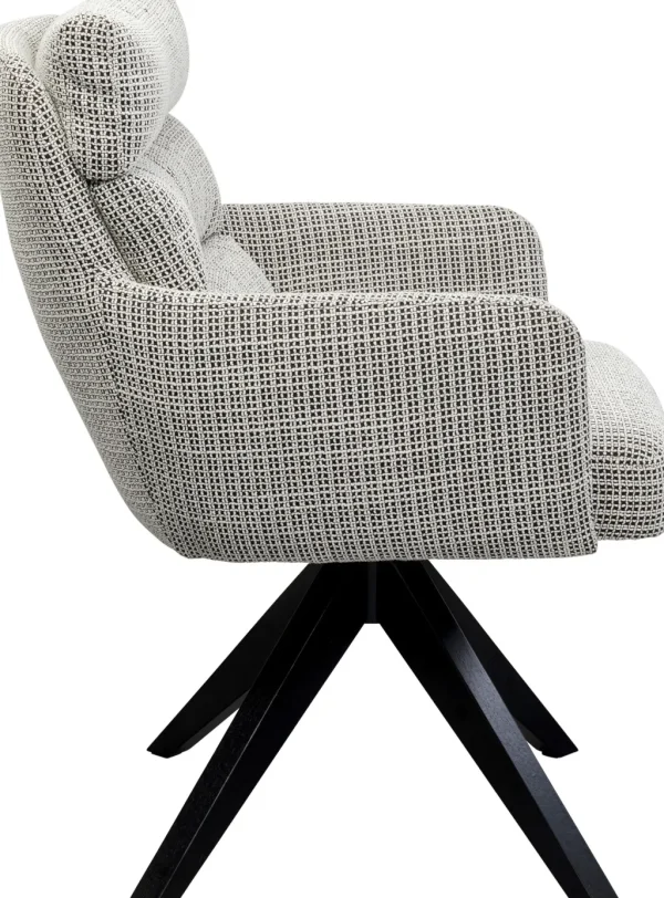 Tuolit>KARE Design Bosse Kääntyvä Tuoli Musta