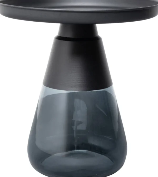 Sohvapöydät | Olohuone>KARE Design Bottiglia Smoke Sivupöytä, MustaØ50cm