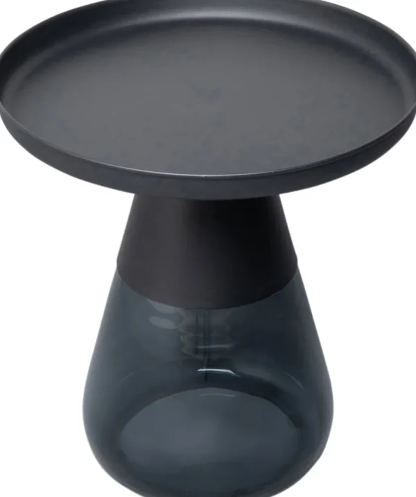 Sohvapöydät | Olohuone>KARE Design Bottiglia Smoke Sivupöytä, MustaØ50cm