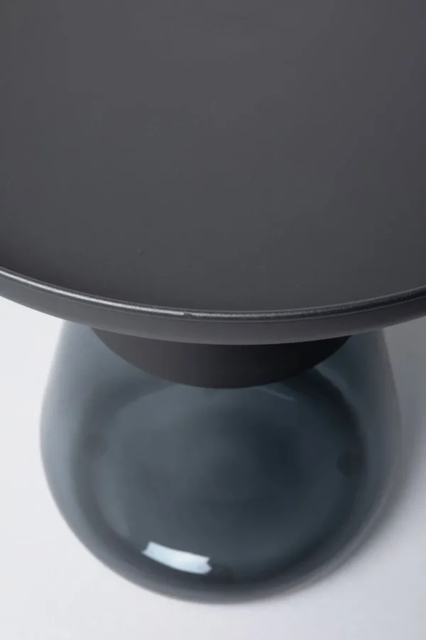 Sohvapöydät | Olohuone>KARE Design Bottiglia Smoke Sivupöytä, MustaØ50cm