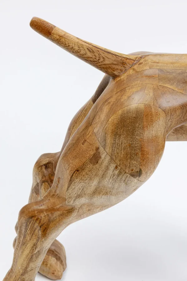 Jalalliset Koriste-Esineet>KARE Design Bulldog Wood Puinen Koriste-esine 70x78 Cm