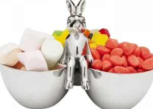 Astiat Snackseille>KARE Design Bunny Tre Pupu Kulho, Hopea