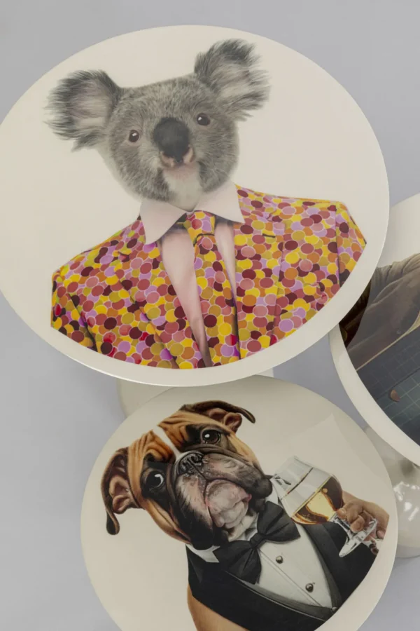 Sohvapöydät>KARE Design Business Animal Sivupöydät (3/Setti)